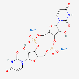 molecular formula C18H20N4Na2O16P2 B10823535 Cyclic di-UMP (sodium salt) 