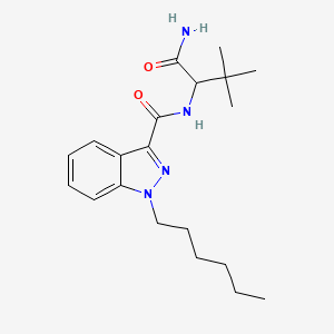 molecular formula C20H30N4O2 B10823561 Adb-hexinaca 