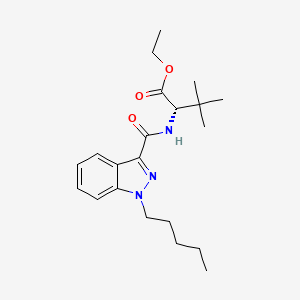 molecular formula C21H31N3O3 B10823636 Edmb-pinaca CAS No. 2666934-55-8