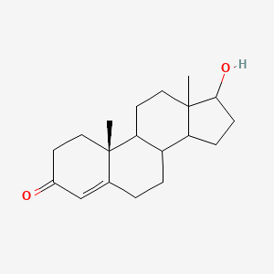 (10R)-17-hydroxy-10,13-dimethyl-1,2,6,7,8,9,11,12,14,15,16,17-dodecahydrocyclopenta[a]phenanthren-3-one