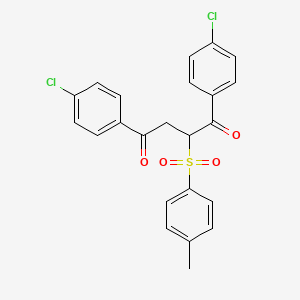 1,4-Bis(4-chlorophenyl)-2-[(4-methylphenyl)sulfonyl]butane-1,4-dione