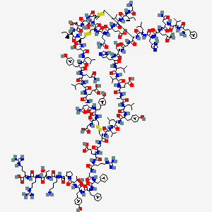 molecular formula C267H404N72O78S6 B10823877 Insulin-glargine 