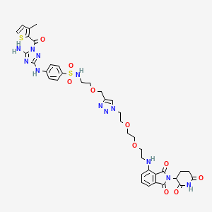 molecular formula C38H42N12O10S2 B10823967 Cps2 