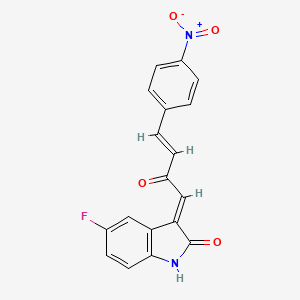 molecular formula C18H11FN2O4 B10824143 Apio-EE-07 