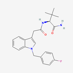 molecular formula C23H26FN3O2 B10824215 Adb-fubiata 