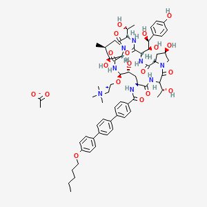 Rezafungin (acetate)