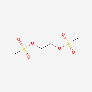 molecular formula C4H10O6S2 B10824645 Ethylene dimethanesulfonate CAS No. 52410-74-9