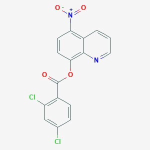 5-Nitroquinolin-8-yl 2,4-dichlorobenzoate