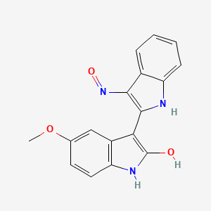 5-methoxy-3-(3-nitroso-1H-indol-2-yl)-1H-indol-2-ol