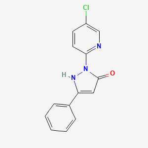 molecular formula C14H10ClN3O B10824709 Coq7-IN-1 