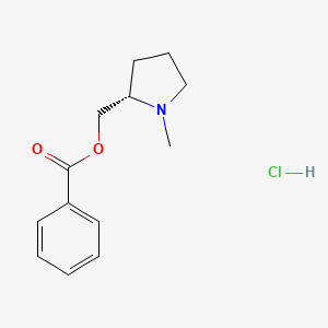 [(2S)-1-methylpyrrolidin-2-yl]methyl benzoate;hydrochloride