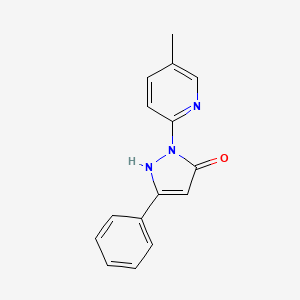 molecular formula C15H13N3O B10824863 Coq7-IN-2 