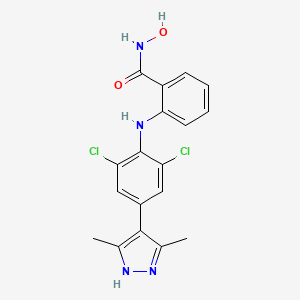 molecular formula C18H16Cl2N4O2 B10824874 Fto-IN-1 