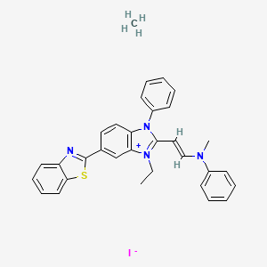 molecular formula C32H31IN4S B10824929 (E)-Aktiv 