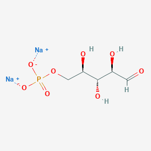 molecular formula C5H9Na2O8P B10825058 D-Ribose 5-phosphate (disodium) 