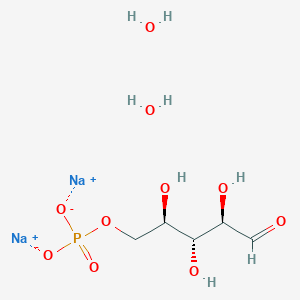 molecular formula C5H13Na2O10P B10825074 D-Ribose 5-phosphate (disodium dihydrate) 