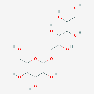 (2S,3R,4R,5R)-6-[(2S,3R,4S,5S,6R)-3,4,5-trihydroxy-6-(hydroxymethyl)oxan-2-yl]oxyhexane-1,2,3,4,5-pentol