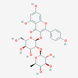 molecular formula C27H30O15 B10825183 Kaempferol-3-glucorhamnoside 