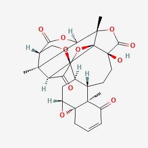 molecular formula C28H30O10 B10825217 5,6-Epxoyphysalin B 