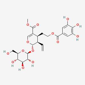 molecular formula C24H30O14 B10825274 Cornuside 