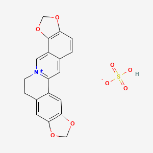 molecular formula C19H15NO8S B10825287 Coptisine sulfate 