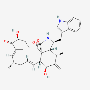 molecular formula C32H38N2O5 B10825316 Chaetoglobosin Fex 