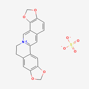 molecular formula C19H14NO8S- B10825381 CoptisineSulfate 