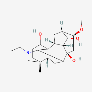 (2R,3R,4S,5R,6S,8S,13R,16S,17R)-11-ethyl-6-methoxy-13-methyl-11-azahexacyclo[7.7.2.12,5.01,10.03,8.013,17]nonadecane-4,8,16-triol