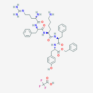 molecular formula C48H60F3N9O9 B10825517 Cmd178 tfa 