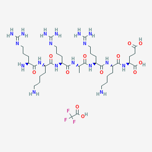 molecular formula C40H75F3N18O12 B10825543 PKG inhibitor peptide TFA 