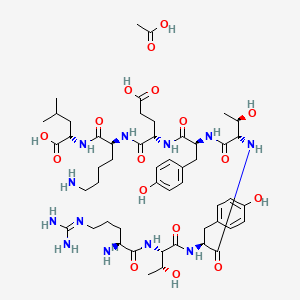 molecular formula C51H80N12O17 B10825640 beta-Catenin peptide acetate 