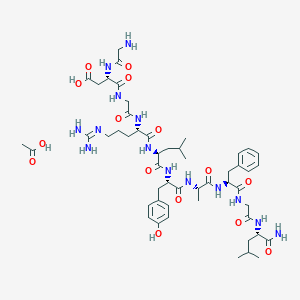 molecular formula C51H78N14O15 B10825670 Allatostatin II acetate 