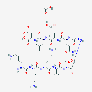 molecular formula C52H94N14O19 B10825787 SEB Domain 144-153 acetate 