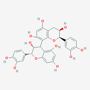 (2R,2'R,3R,3'R)-2,2'-Bis(3,4-dihydroxyphenyl)-3,3',4,4'-tetrahydro-2H,2'H-4,8'-bichromene-3,3',5,5',7,7'-hexol