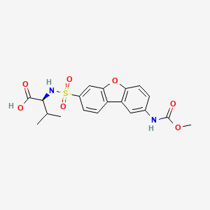 molecular formula C19H20N2O7S B10826024 6JP4F7Kkx5 CAS No. 1025716-81-7