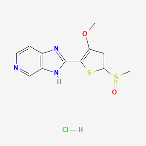 molecular formula C12H12ClN3O2S2 B10826034 Vasotrope 