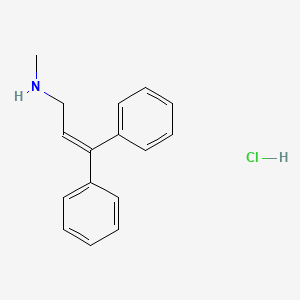 1,1-Diphenyl-3-methylaminoprop-1-ene hydrochloride