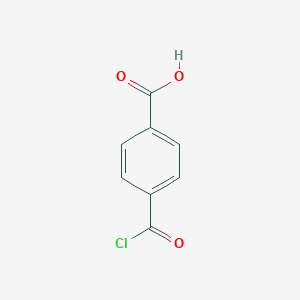 molecular formula C8H5ClO3 B108263 4-(Chlorocarbonyl)benzoic acid CAS No. 18708-46-8