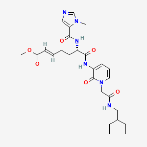 molecular formula C26H36N6O6 B10826351 Glutaminase CAS No. 9001-47-2