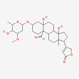 molecular formula C30H44O9 B10826514 Cymarine 