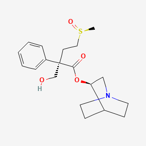 molecular formula C19H27NO4S B10826598 Revatropate 