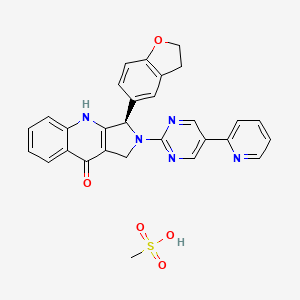 molecular formula C29H25N5O5S B10826882 YG4Gkm8HG9 CAS No. 620622-83-5