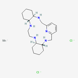 molecular formula C21H35Cl2MnN5-2 B10826954 CID 171030511 