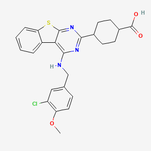 molecular formula C25H24ClN3O3S B10826980 Beminafil CAS No. 566906-50-1