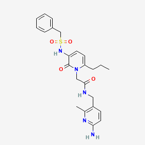 molecular formula C24H29N5O4S B10827111 7Wvz3C3pmq CAS No. 187162-97-6