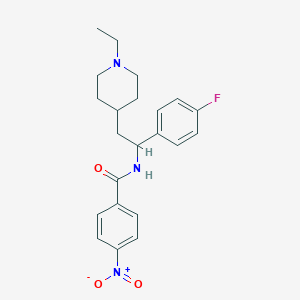 molecular formula C22H26FN3O3 B10827136 Cavutilide CAS No. 1276186-19-6