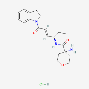 molecular formula C20H28ClN3O3 B10827180 Jtj4sgm9LN CAS No. 1613458-78-8