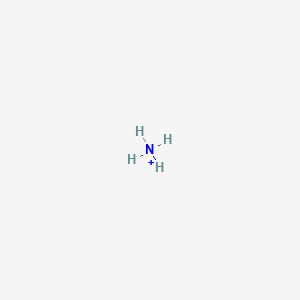 molecular formula H4N+ B10827232 Ammonium CAS No. 19496-55-0