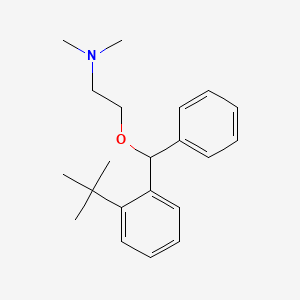 molecular formula C21H29NO B10827234 Bufenadrine CAS No. 33431-11-7