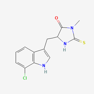 molecular formula C13H12ClN3OS B10827272 Cl-Necrostatin-1 